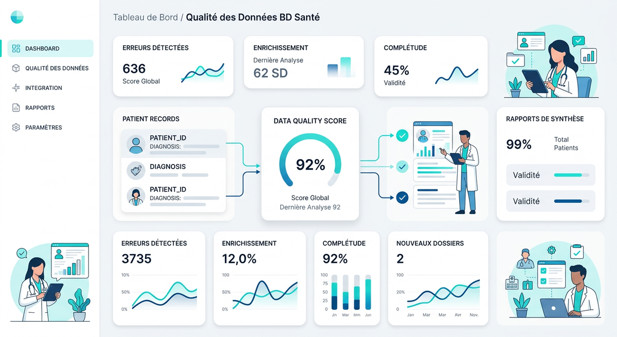 La qualité des données de santé : le coût silencieux de l'information non fiable